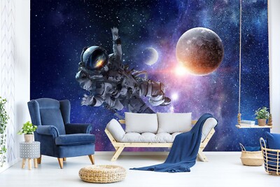 3D Planet Universum Q4138 Tapete Wandgemälde Fototapete Selbstklebend Kay