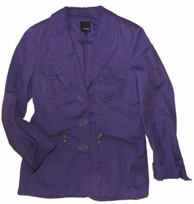 FABIANI Blazer Jacke lila Jacket Kurzblazer Gr. 38