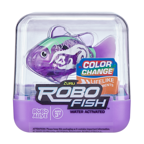Zuru Robo Alive ROBO FISH Color Change 