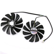 1 Pair Cooling Fan for XFX RX 5600XT 6GB RX5500 XT Graphics Card Radiator Cooler