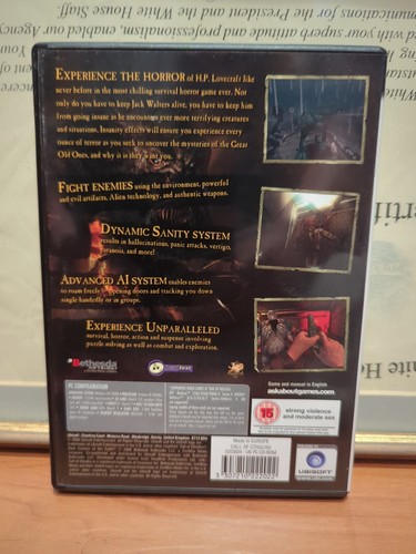 Call of Cthulhu: Dark Corners of the Earth (PC CD)-Very Good - Picture 2 of 3