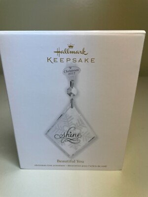 Hallmark Keepsake Ornament 2012 Beautiful You - Shine Snowflake NIB
