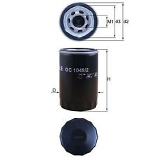 Filtro olio Mahle - Spin On OC1049/2 adatto a Porsche - parte ad alte prestazioni