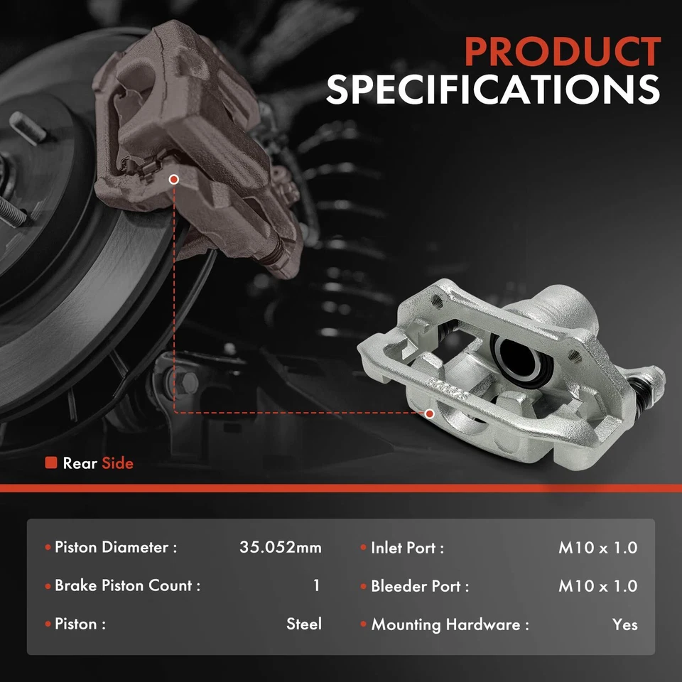 2x Pinza de freno trasera izquierda y derecha Chevrolet Epica Suzuki Verona Foto 2 de 4