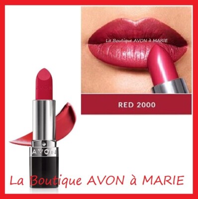 Rouge à Lèvres Avon Rouge Intense Aux Pigments - Tenue Longue - Neuf Emballé - Made In Pologne