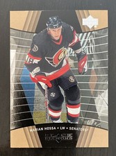1999-00 Black Diamond Senators Hockey Card #59 Marian Hossa
