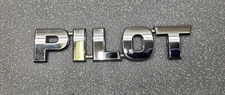 🔥2003-2008 HONDA PILOT REAR LID CHROME CENTER EMBLEM LOGO NAMEPLATE BADGE OEM