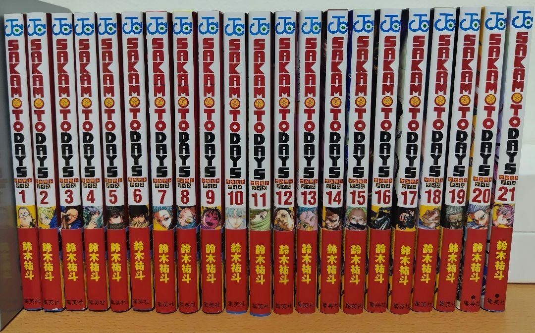 SAKAMOTO DAYS vol.1-21 complete set manga comics Japanese