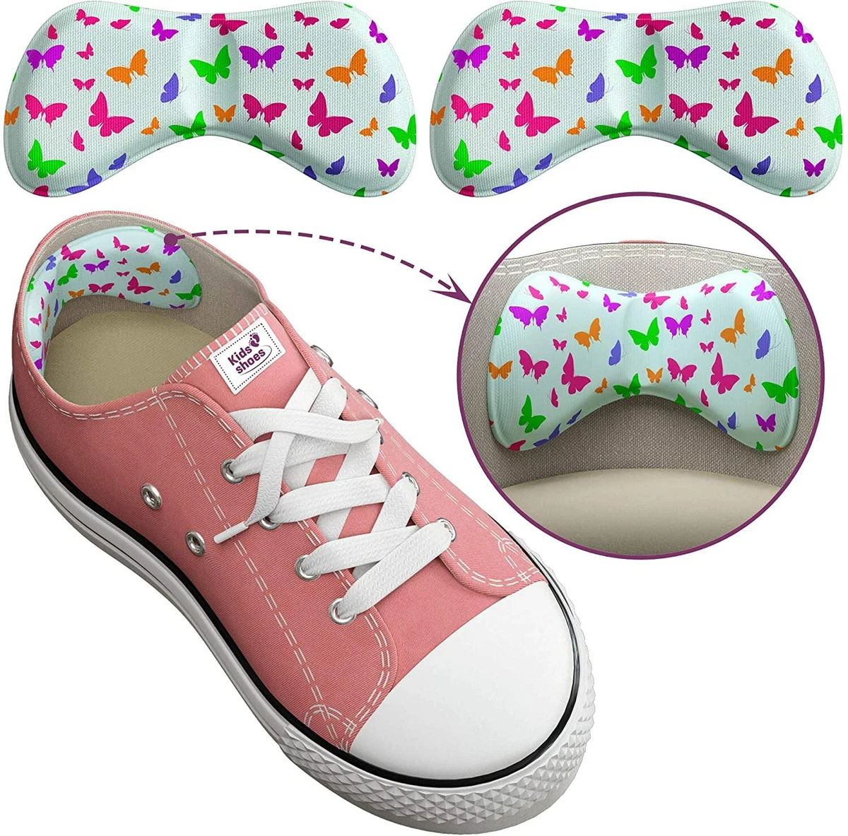 Heel grips for children's best sale shoes