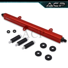 Jdm Sport For 240Sx 180Sx SR20Det SR20 Top Feed Fuel Injector Rail Assembly Red