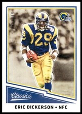 2017 Classics Red Back #101 Eric Dickerson RAMS /299