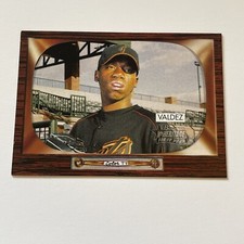 2004 Bowman Heritage Merkin Valdez San Francisco Giants RC Rookie Card #265. rookie card picture
