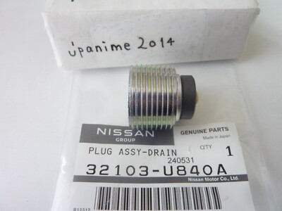 ひがし1 Genuine Nissan PLUG ASSY-DRAIN 32103-U840A | eBay