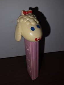 Vintage PEZ 💥 Easter Lamb 3.9 Yugoslavia No Feet 1980's
