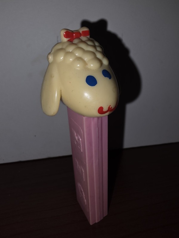 Vintage PEZ 💥 Easter Lamb 3.9 Yugoslavia No Feet 1980's