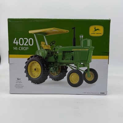 NEW John Deere ERTL 1/16 4020 Hi-Crop Two Cylinder Club Die Cast