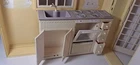 1998 Barbie Happy Family Grandma's Kitchen Folding Dollhouse Playset Mattel VTG