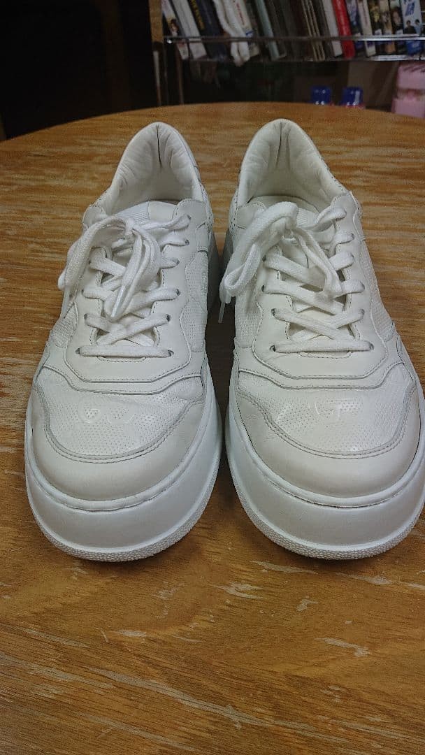 Gucci Sneakers Shoes White With GG Pattern Size 9 US About9.5 For Men thumbnail 11