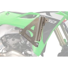 Works Connection Aluminum Radiator Braces For Kawasaki KX450 X 2024-2025