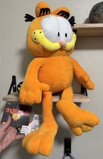 NWT Garfield The Cat Plush 20" Size Embroidered Ears Nickelodeon