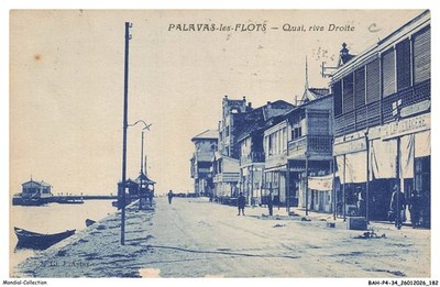 BAHP4-0497-34 - WORDS-LES-FLOTS - Quai - Rive Droite