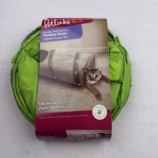 Petlinks Twinkle Chute Lighted Cat Tunnel Toy Touch-Activated Lights Crinkle