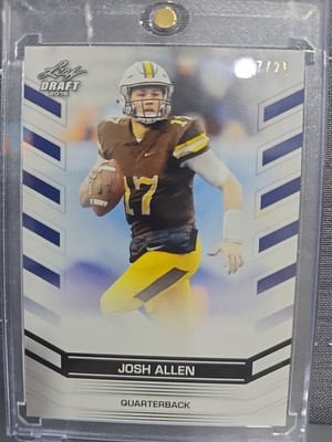 Josh Allen 2018 Leaf Draft /25   Mint   $199 OBO