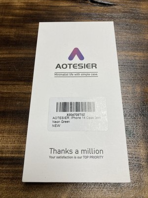 Aotesier iPhone 14 Case Chalk Pink ~ NIB