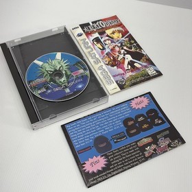 SEGA SATURN GAME ALBERT ODYSSEY LEGEND OF ELDEAN COMPLETE RARE NTSC