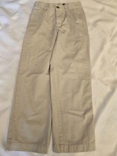 Boys Size 10 Slim Easy Fit Gap Beige Slacks