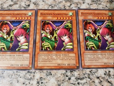 Yu-Gi-Oh!  3 × Harpyien Schwestern Box 6