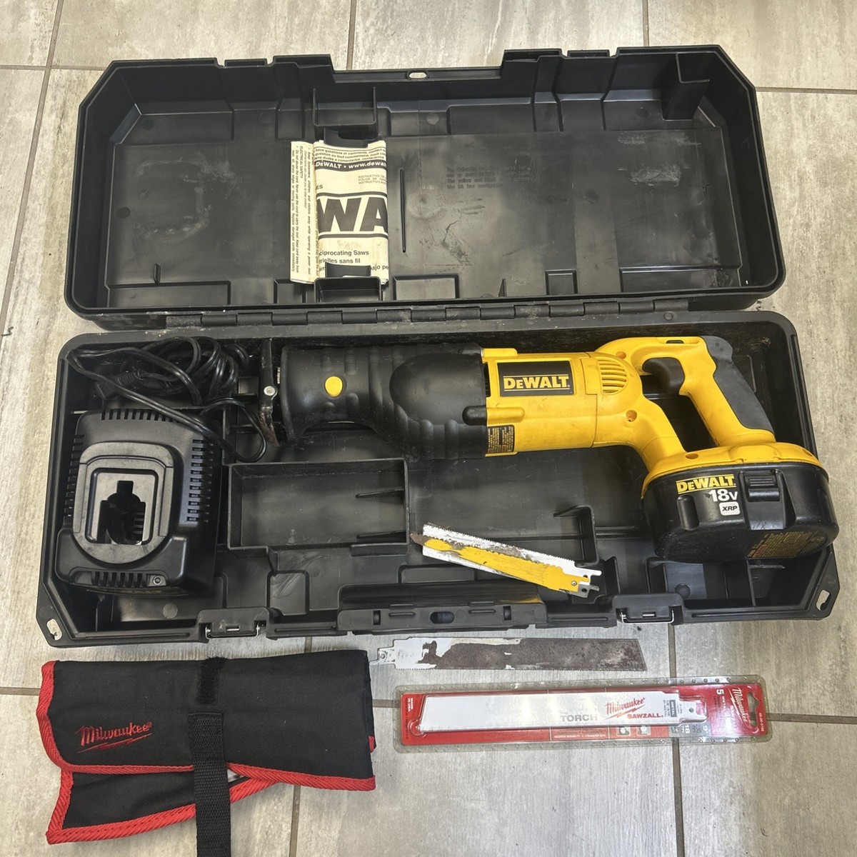 Dewalt Dc385k Dewalt 18v Cordless Reciprocating Saw DEWALT DW385