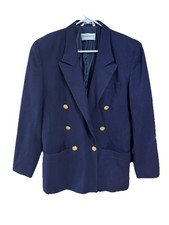 Vintage 90s Liz Claiborne Collection Wool Blazer   Women  s Size 8