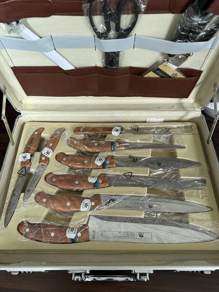 NEU: Chefkoch-Koffer m. 25 tlg. Messerset * SBS * Grillzubehör - Bild 4 von 4