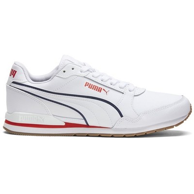 PUMA St Runner V3 Bold Lace Up  Mens White Sneakers Casual Shoes 38812804