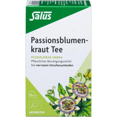 Passionsblumenkraut Tee Passiflorae Her.bio Salus 15St - PZN 6145099