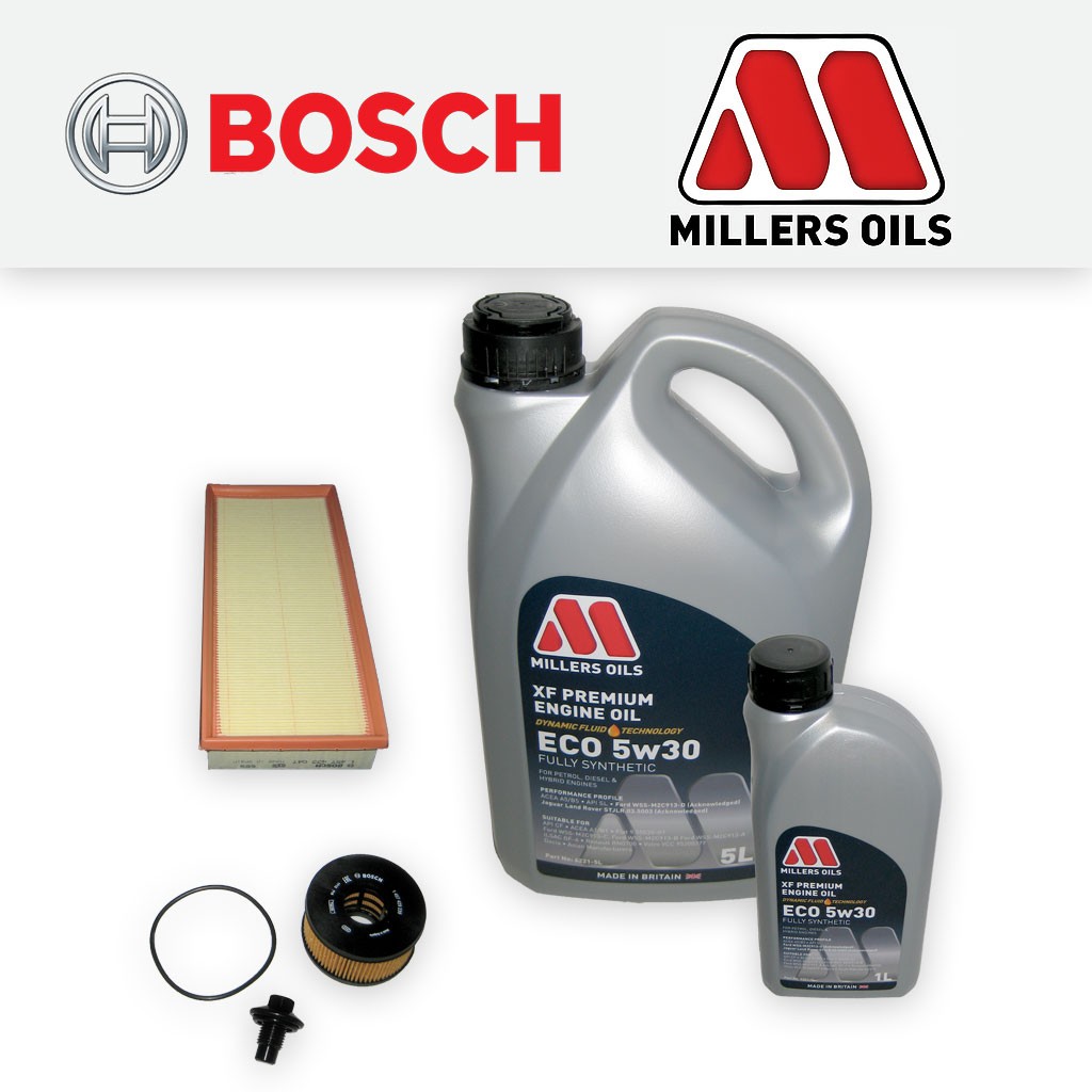 SERVICE KIT for FORD MONDEO MK3 2.2 TDCI OIL AIR FILTERS +6L OIL (2004-2007)
