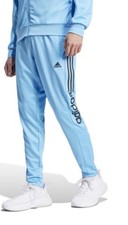 Adidas Tiro Wordmark Track Pants Men's Light Blue Baby Black Tapered Soccer XS