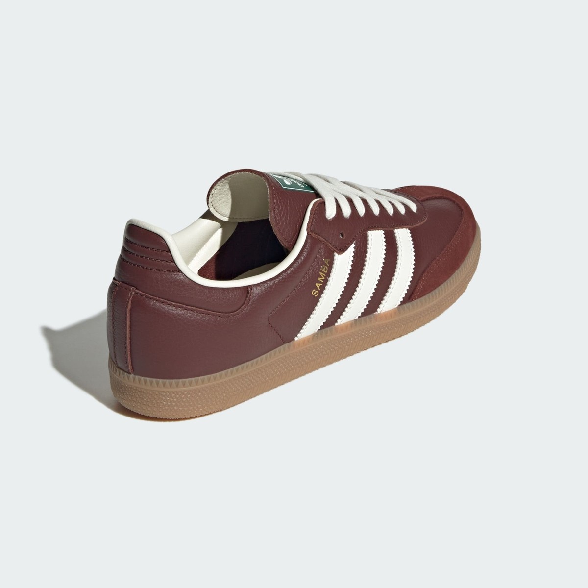 Adidas Samba OG Shoes Original Sneakers Fox Brown/Off White/Gum