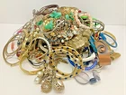 6+ Lbs Vintage & Mod Costume Bracelets For Jewelry Making Repurpose Crafts JUNK