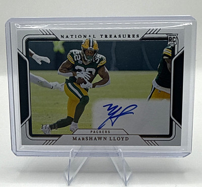 2024 Panini National Treasures Marshawn Lloyd RFP-MLD RC On card auto /99