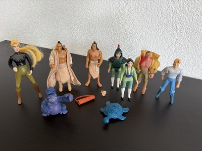 Disney Filmfiguren / Mulan / Pocahontas / Mc Donalds / 90er