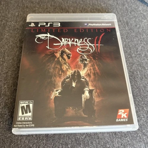 The Darkness 2 Limited Edition PS3 CIB w/ Manual And Poster - see description