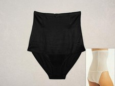 sz 38"-4XL BLACK Crown-ette womans Fashion waist-nipper control brief 25368