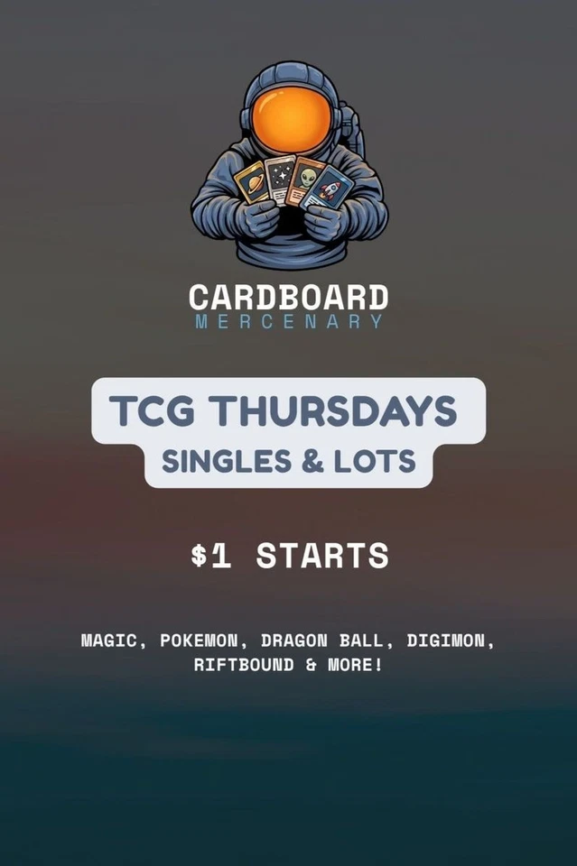 $1 Start - TCG Singles & Lots - Choose Your Own Adventure