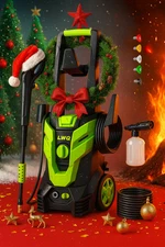 Electric Pressure Washer, 2.5 GPM Power Washer with 4 Quick Connect Nozzles