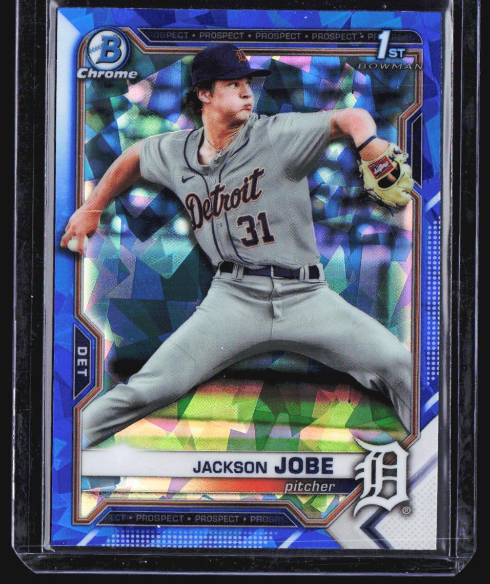 2021 Bowman Draft Chrome Sapphire JACKSON JOBE 1st Bowman Rookie Card #BDC-69