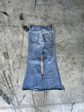 VTG 70s Levi's Orange Tab 684 Bell Bottoms Flared Denim Jeans womens 30x30
