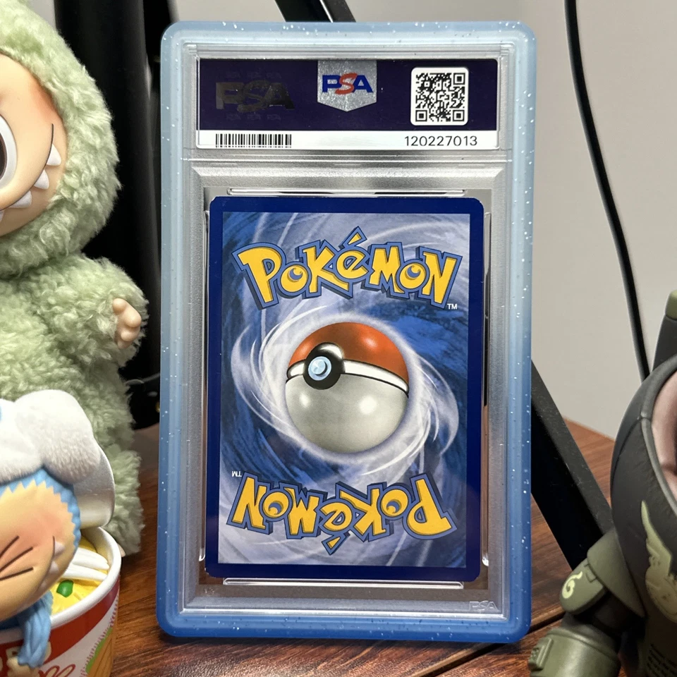 Pokemon TCG Magikarp Wailord-GX Holo English Art Card 161/181 Sun & Moon PSA 7  - Image 3 of 4