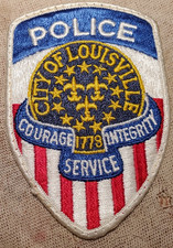 KY Louisville Kentucky Police Shoulder Patch